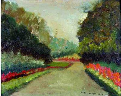 marie kroyer Le Chemin oil painting picture